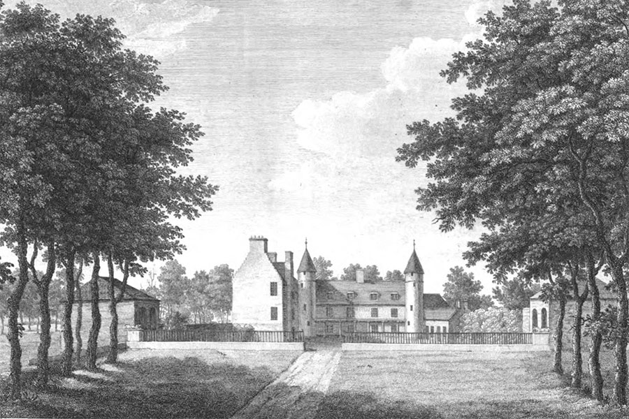 Muirhouse (site of) Castle in Edinburgh, Midlothian Stravaiging